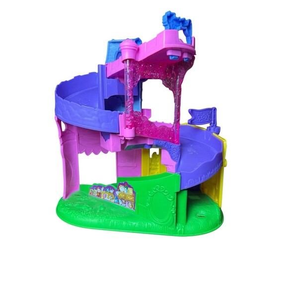 Fisher Price Little People Disney Princess Belle Wheelies Castle No Cars - Picture 3 of 7